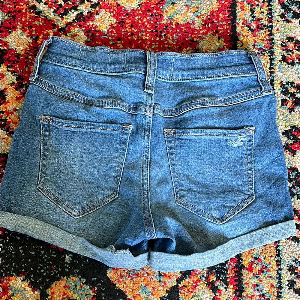 American Eagle Outfitters Blue Jean Shorts Casual Summer Style